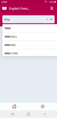 English French Dictionary android App screenshot 2