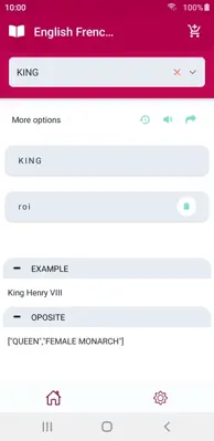 English French Dictionary android App screenshot 3